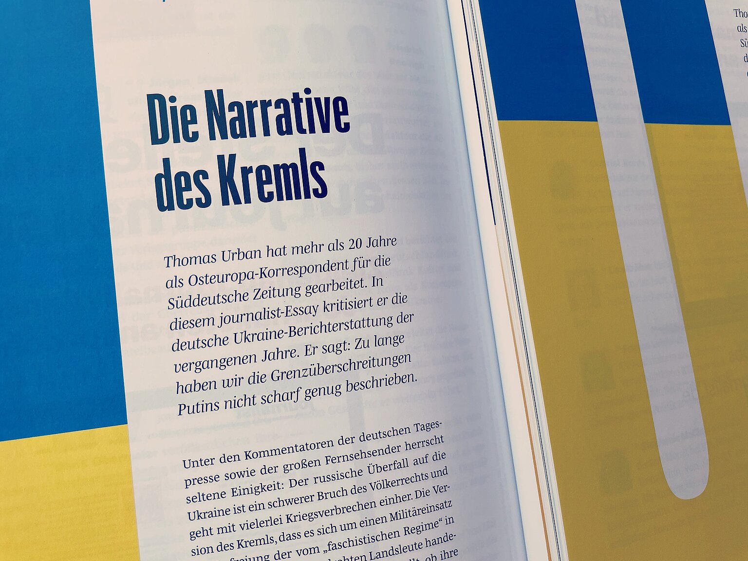 – "Warum sind einige Narrative des Kremls bis heute überaus wirksam geblieben?", fragt Thomas Urban.