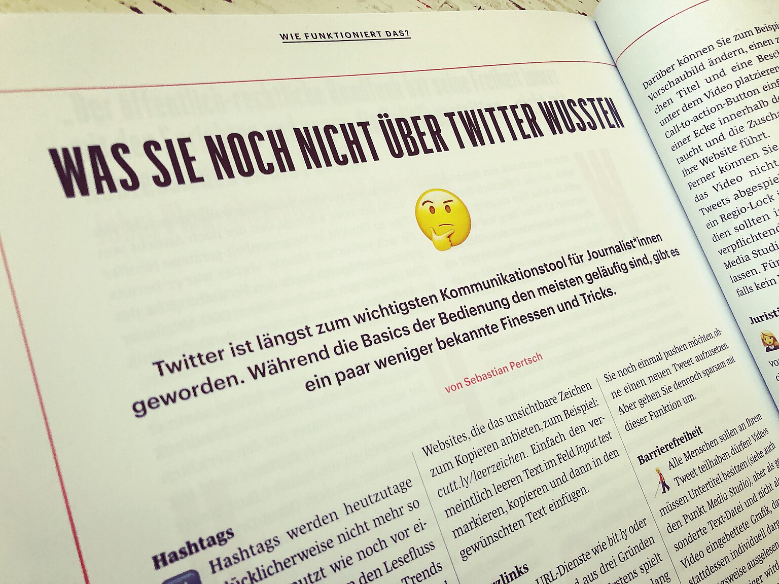 – Vom breitenlosen Leerzeichen über das Media Studio bis hin zur User-ID: Tipps, die Journalist*innen die Arbeit mit Twitter erleichtern