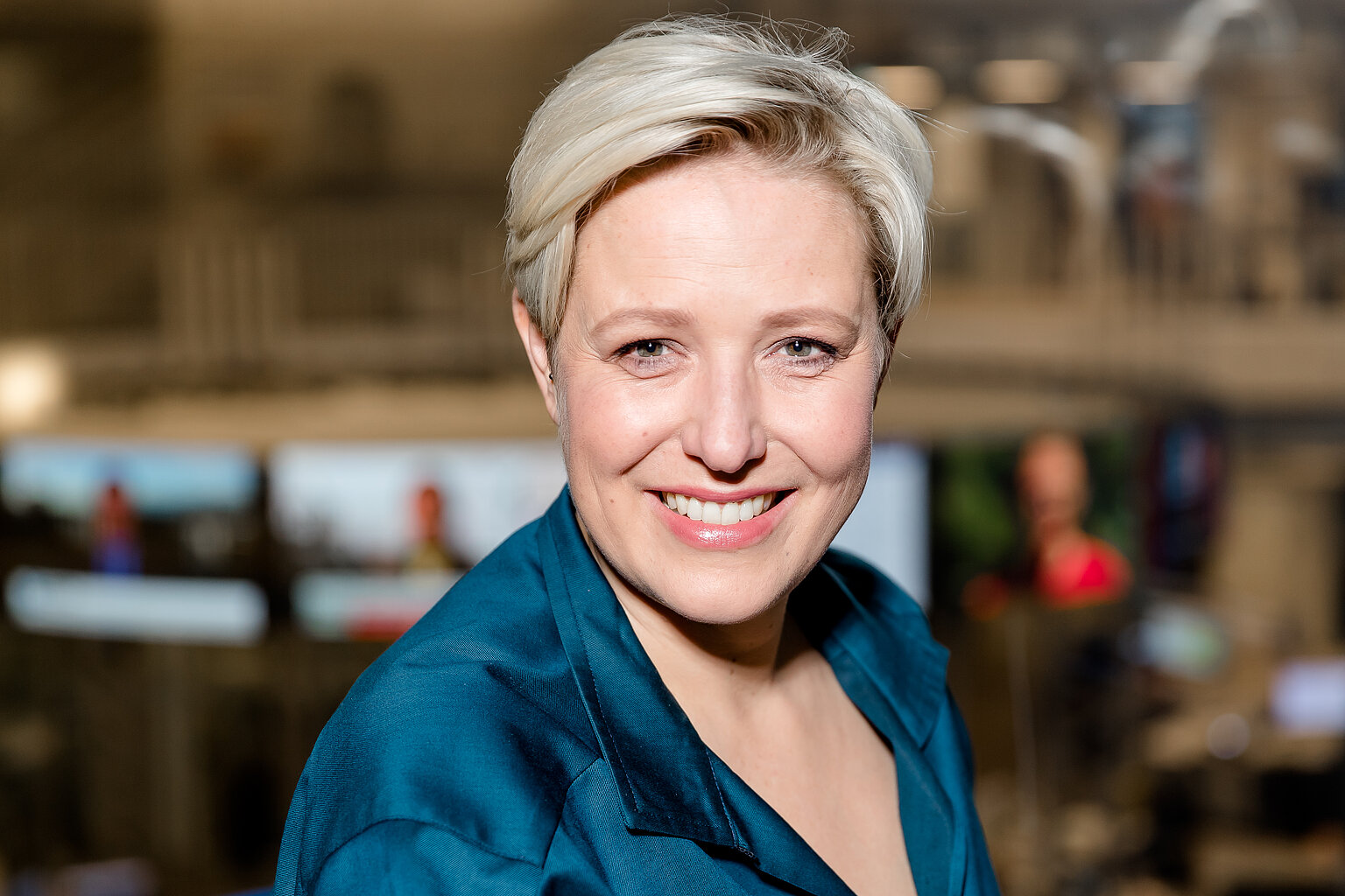 – Juliane Leopold, Chefredakteurin Digitales von ARD-Aktuell. (Foto: Nadine Rupp)