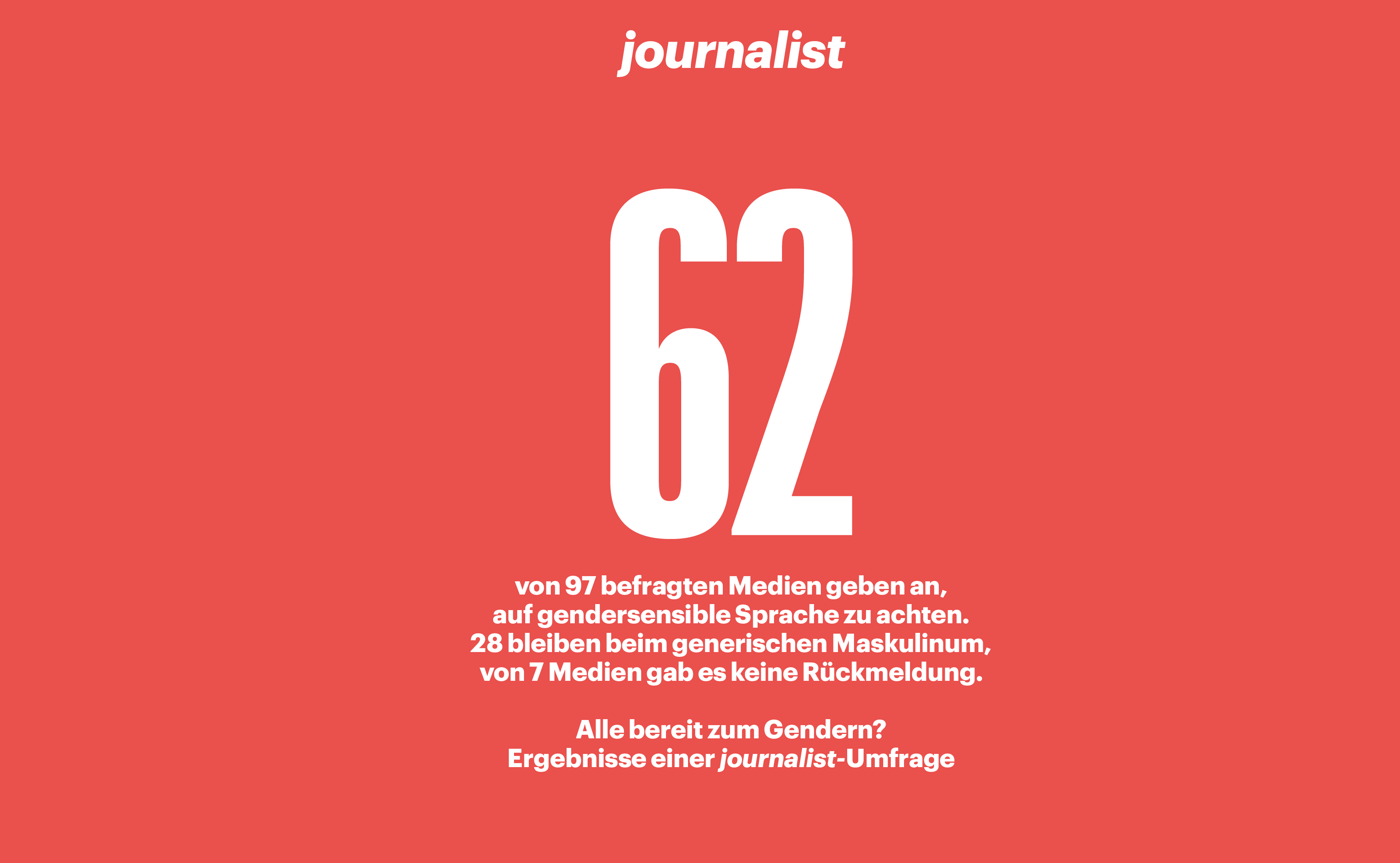 Alle bereit zum Gendern?