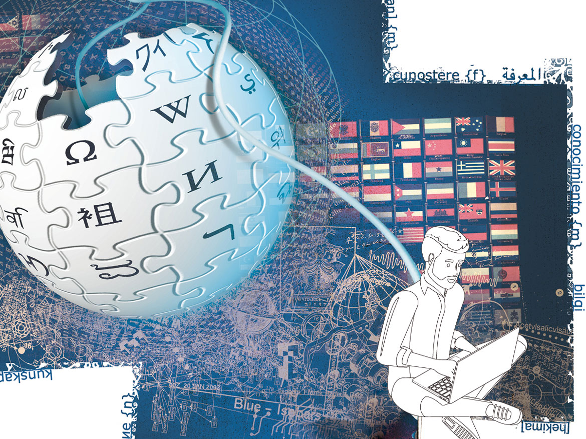 – Wie journalistisch geht es auf Wikipedia zu? Unser Autor hat zwei Monate lang Erfahrungen als Wikipedia-Schreiber gesammelt. (PA/Daniel Matzenbacher, Montage: journalist)