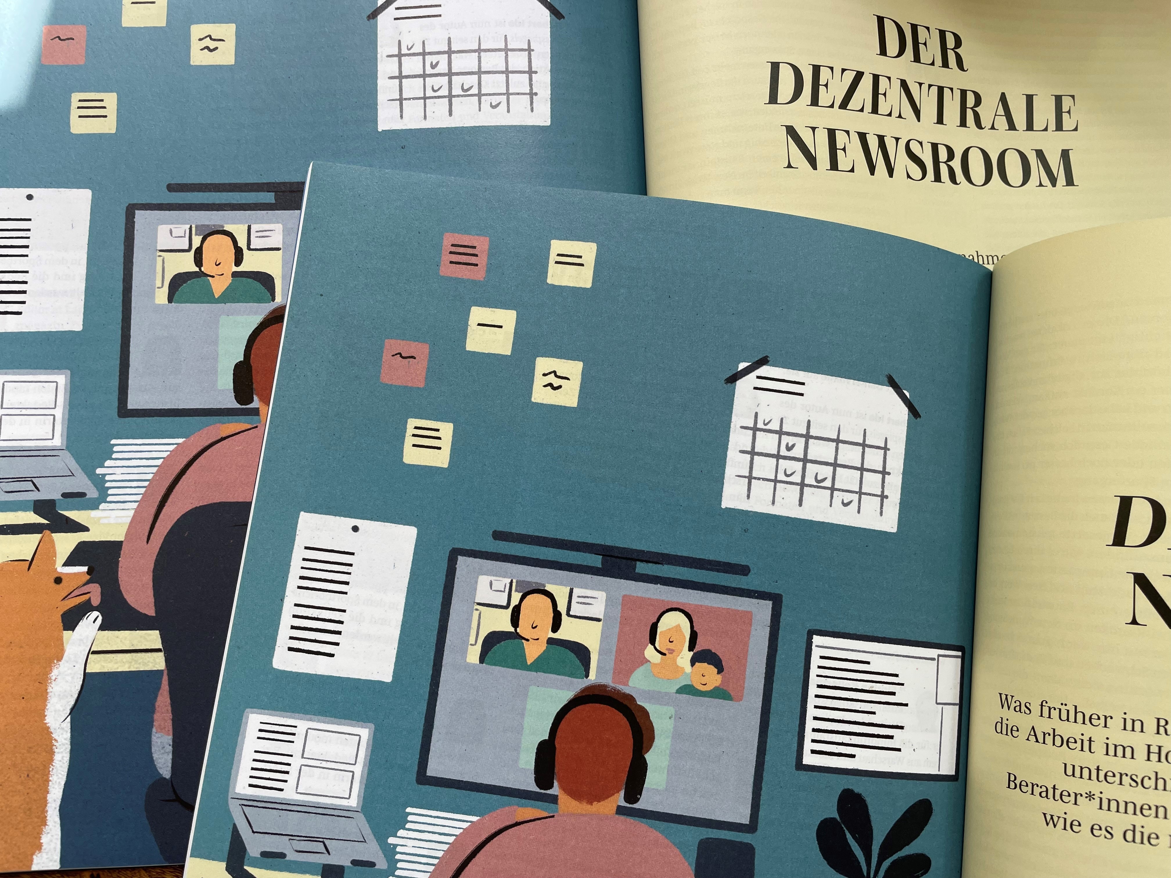 Der dezentrale Newsroom