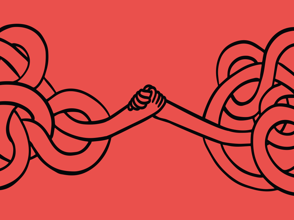  – „Das sind oft systemische Probleme: zu viel Arbeit, zu hohe Erwartungen, das Gefühl, nicht gehört zu werden. Dazu die Umstrukturierungen“, sagt Ute Korinth, Mitglied des DJV-Bundesvorstands. Illustration: IStock / Iuliia Morozova