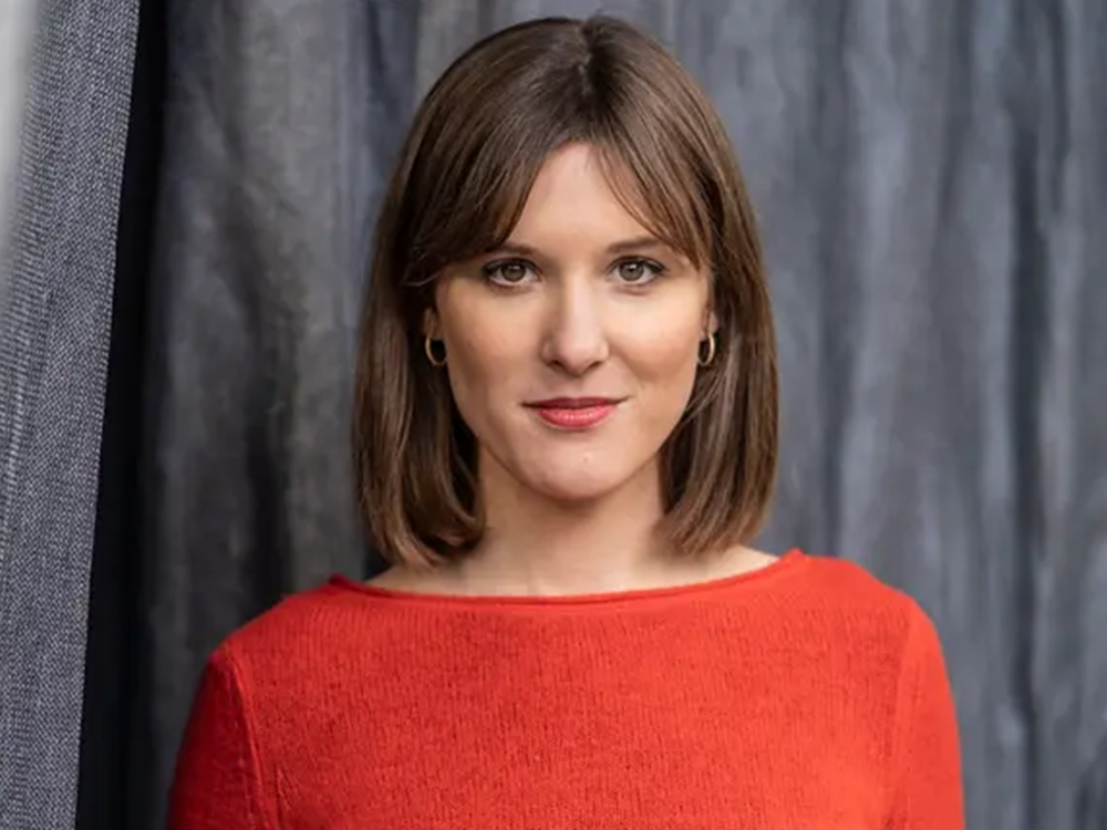  – Sophie von der Tann: "Einer Rakete ist es schließlich auch egal, ob sie eine Frau oder einen Mann trifft. Muss man erst ein fünfzigjähriger Mann sein, um in meinem Beruf nicht aufzufallen?" (Foto: Dominik Butzmann)